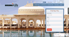 Desktop Screenshot of incredibleindiatours.org